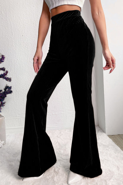 COURTLYN Corduroy High wasted Flare Pants