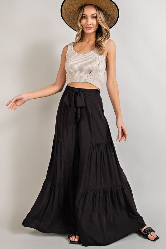 TYRA Tiered Wide Pants