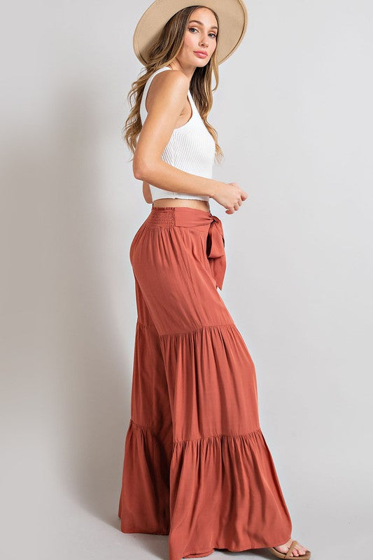 TYRA Tiered Wide Pants