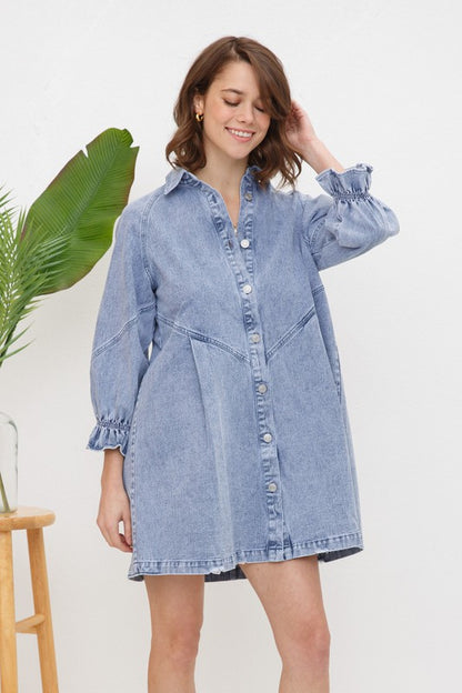 DEMI Denim Dress