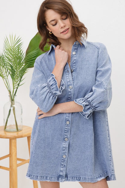 DEMI Denim Dress