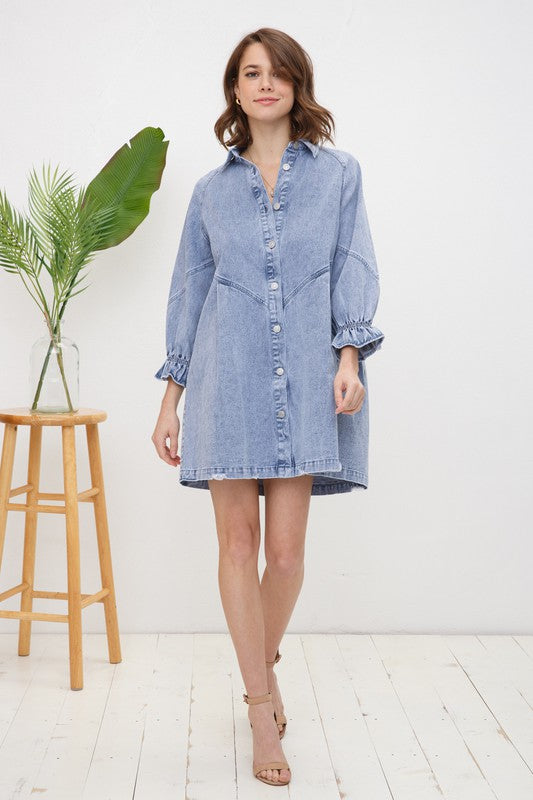 DEMI Denim Dress