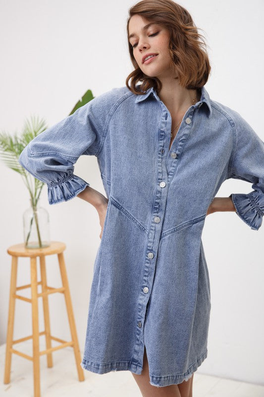 DEMI Denim Dress