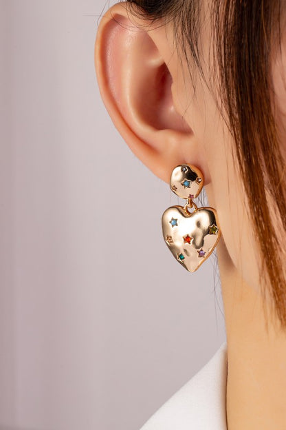 HAILEY Heart earrings