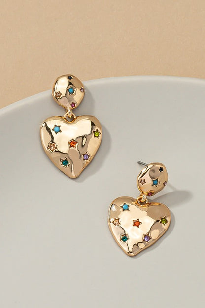 HAILEY Heart earrings