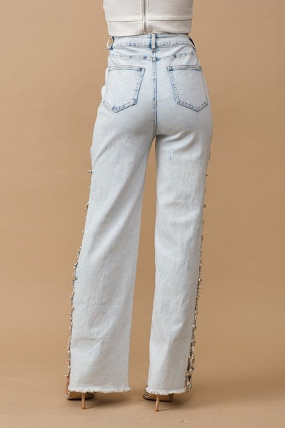 JULIA Jewel Trim Jeans