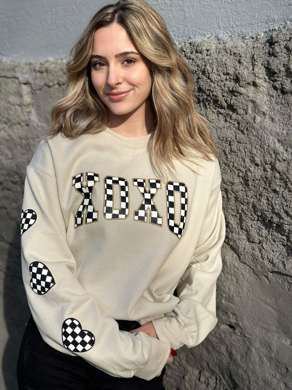 XOXO Sweatshirt- PLUS