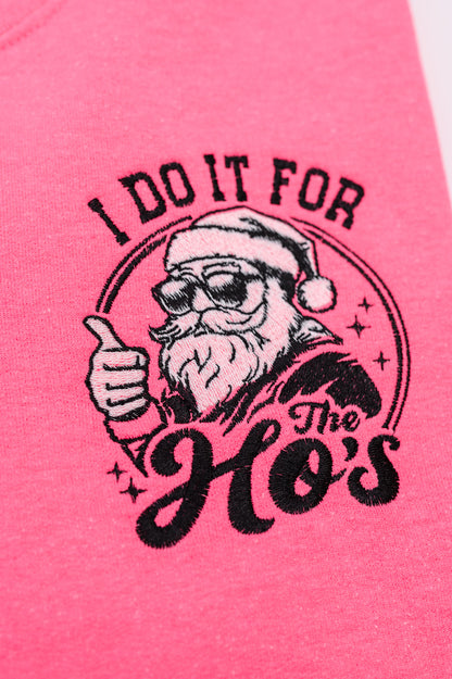 FOR THE HO'S Embroidered Sweatshirt *PRE-ORDER*