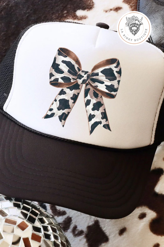 CATHY Cattle Bow Trucker Hat