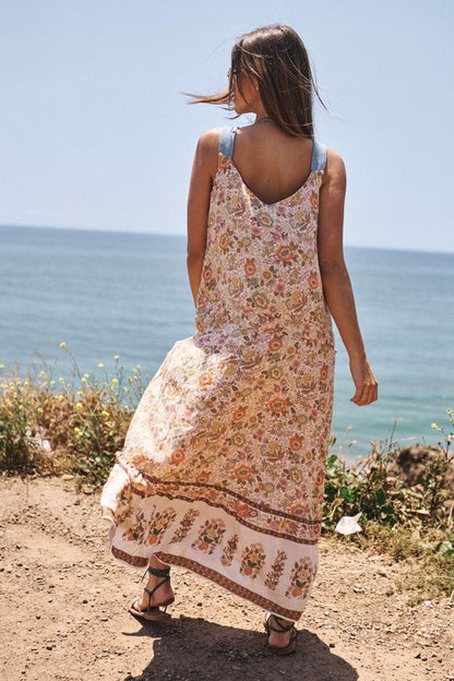 FRANCES Floral Maxi Dress