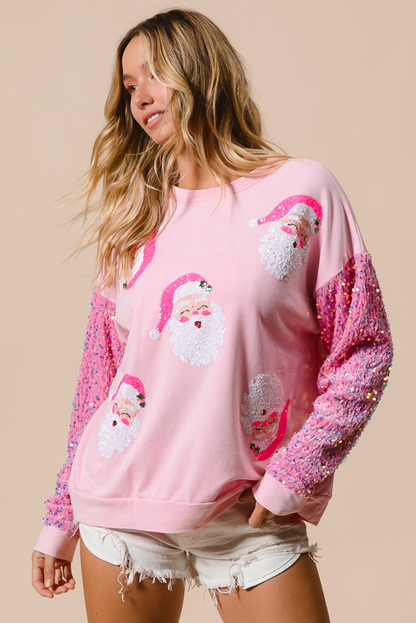 SANDRA Santa Claus Christmas Sweatshirt