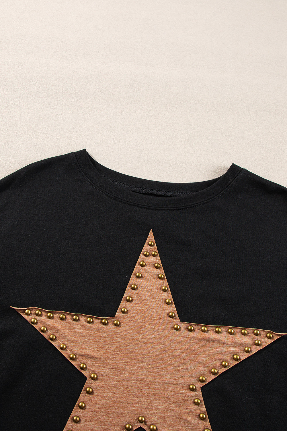 STELLA Studded Star Oversized Top