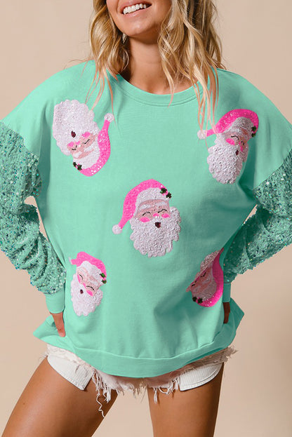 SANDRA Santa Claus Christmas Sweatshirt