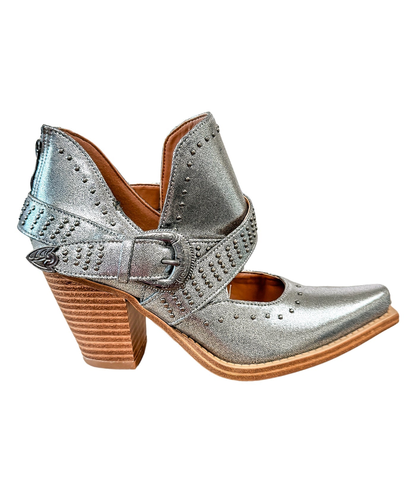 BETTY Silver Bootie